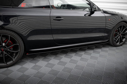 Audi S5 8T Coupe Seitenschweller Maxton Design 