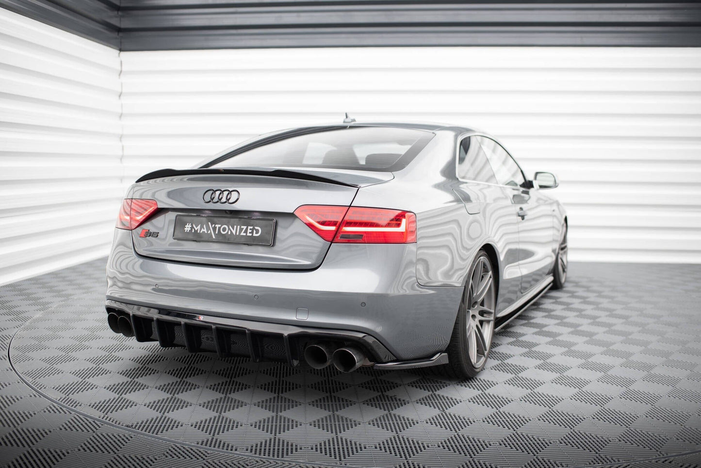 Audi S5 8T Heck Diffusor Maxton Design 