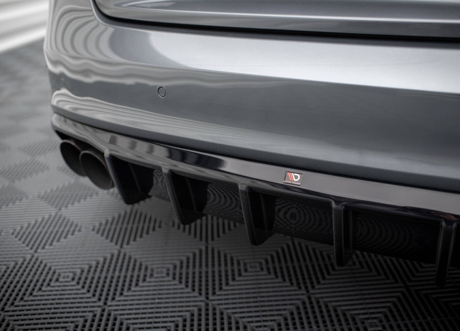Audi S5 8T Heck Diffusor Maxton Design 