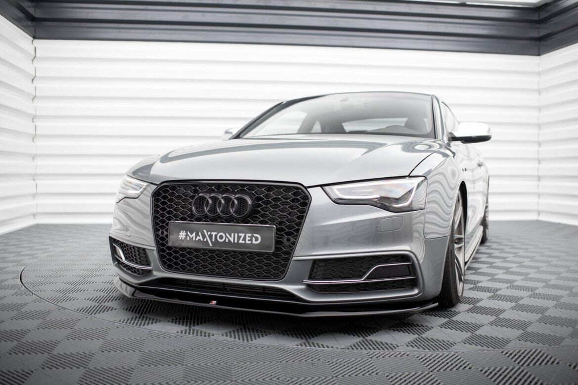 Audi S5 8T Sportback Frontspoiler - Frontlippe V.1 Maxton Design 