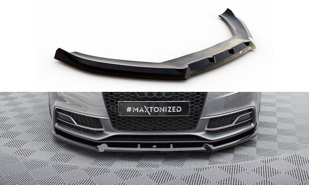 Audi S5 8T Sportback Frontspoiler - Frontlippe V.3 Maxton Design 