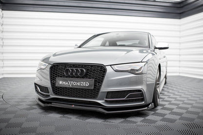 Audi S5 8T Sportback Frontspoiler - Frontlippe V.4 Maxton Design 