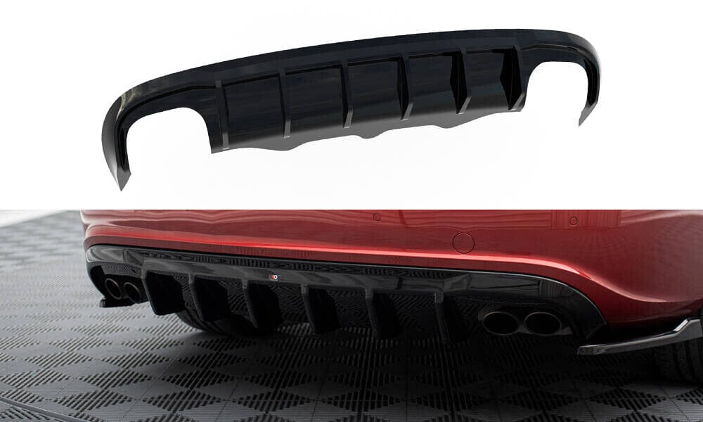 Audi S5 8T Sportback Heck Diffusor Maxton Design 