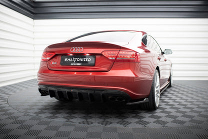 Audi S5 8T Sportback Heck Diffusor Maxton Design 