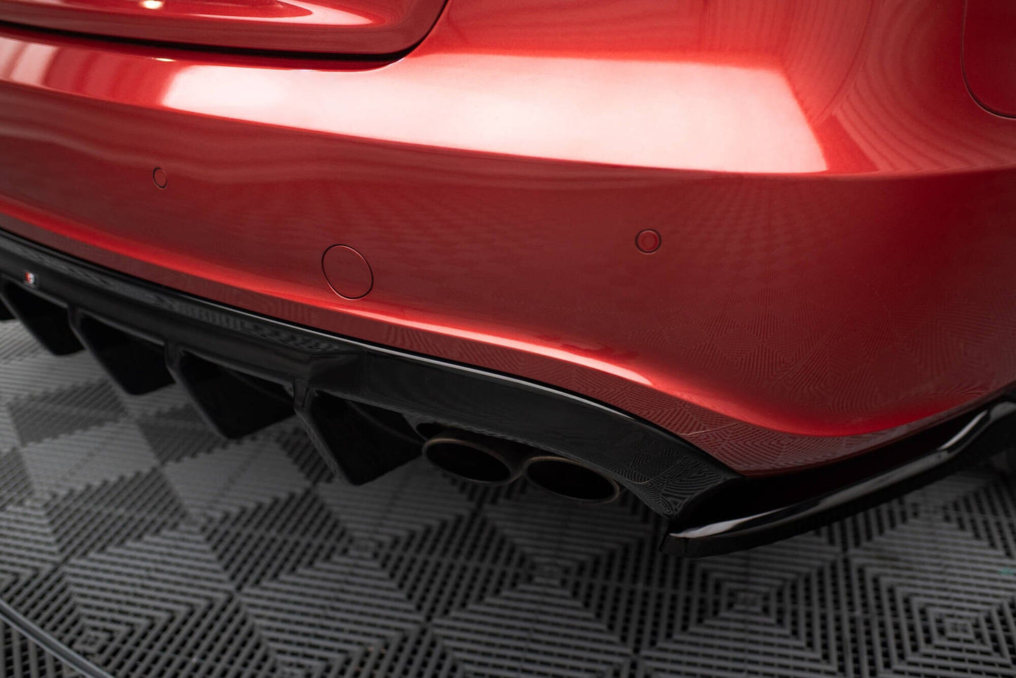 Audi S5 8T Sportback Heck Diffusor Maxton Design 
