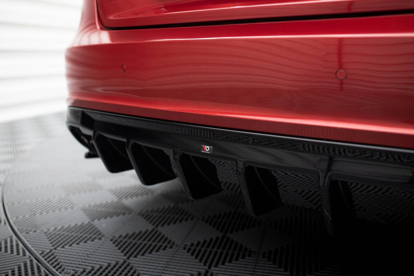 Audi S5 8T Sportback Heck Diffusor Maxton Design 