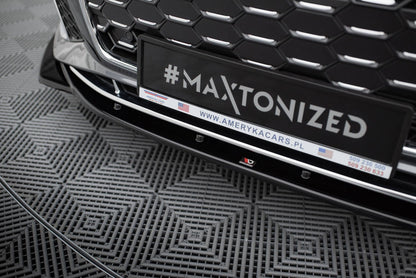 Audi S5 F5 Facelift Frontspoiler - Frontlippe V.1 Maxton Design 