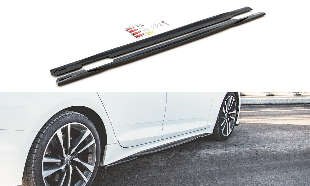 Audi S5 F5 Facelift Sportback Seitenschweller Maxton Design 