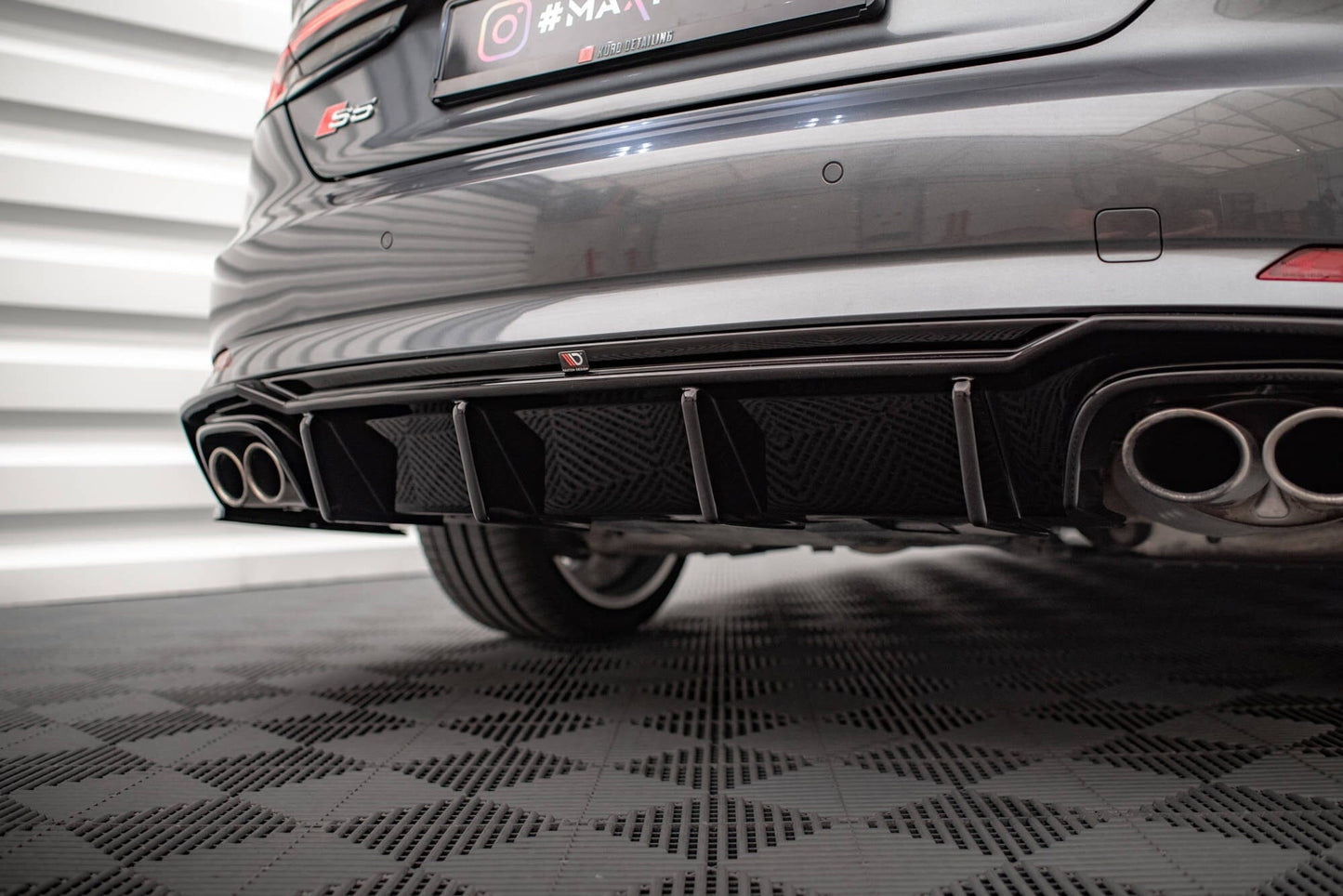 Audi S5 F5 Heck Diffusor Maxton Design 