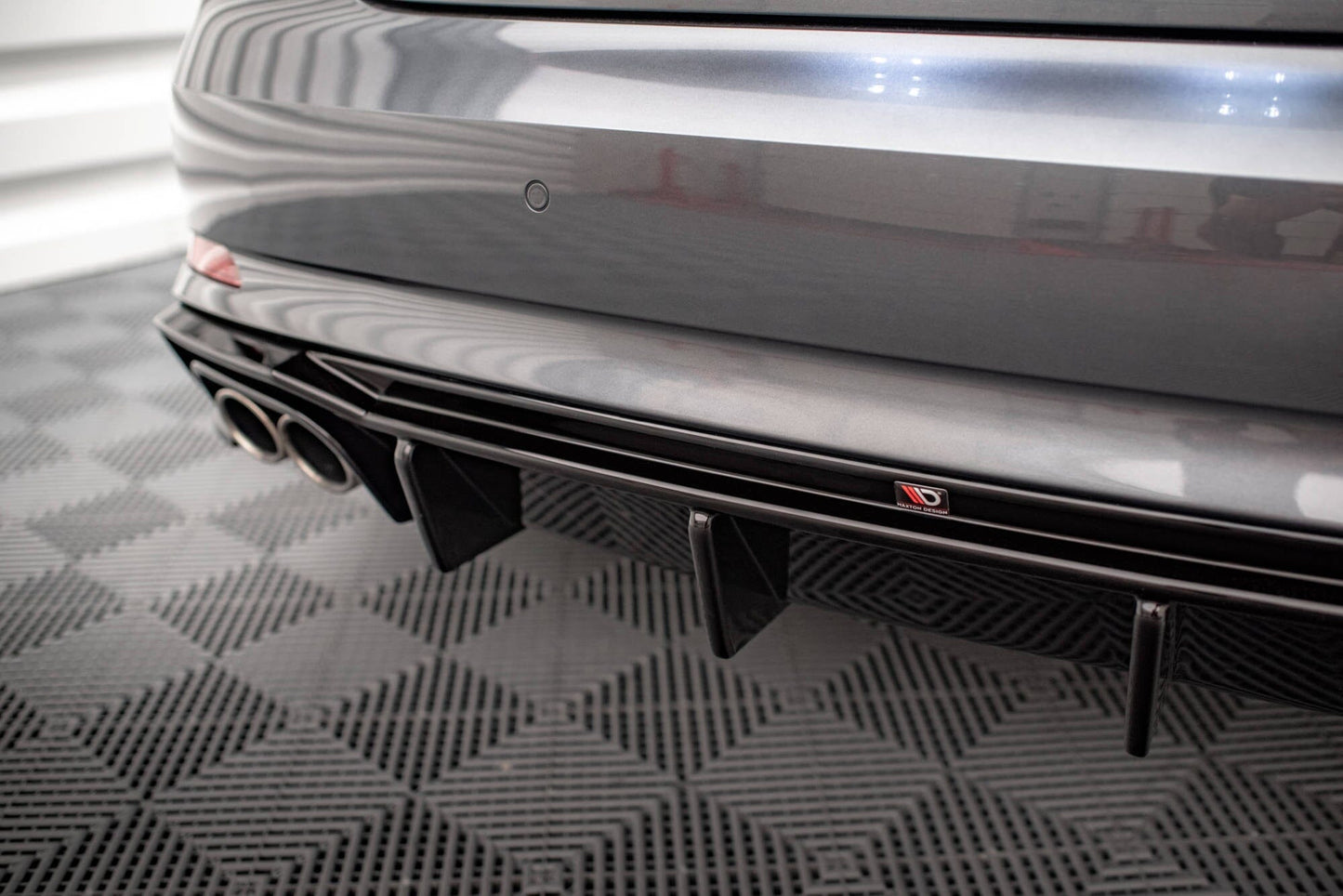 Audi S5 F5 Heck Diffusor Maxton Design 