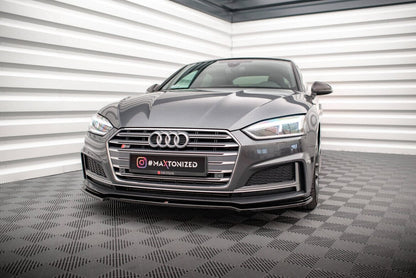 Audi S5 F5 Sportback Frontspoiler - Frontlippe V.1 Maxton Design 