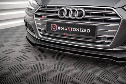 Audi S5 F5 Sportback Frontspoiler - Frontlippe V.1 Maxton Design 