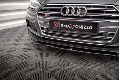 Audi S5 F5 Sportback Frontspoiler - Frontlippe V.2 Maxton Design 