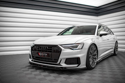 Audi S6 C8 Frontspoiler - Frontlippe V.2 Maxton Design 