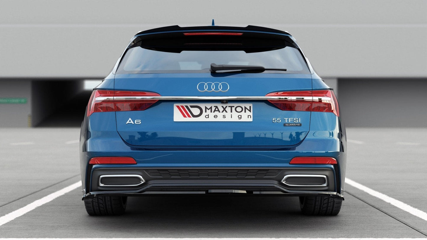 Audi S6 C8 Heck Splitter Maxton Design 