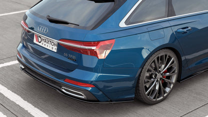Audi S6 C8 Heck Splitter Maxton Design 