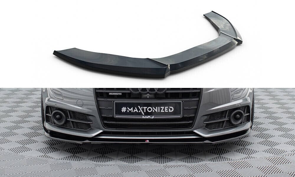 Audi S6 Facelift Frontspoiler - Frontlippe V.1 (DTC) Maxton Design 