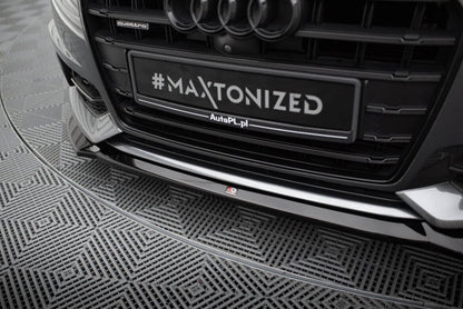 Audi S6 Facelift Frontspoiler - Frontlippe V.1 (DTC) Maxton Design 
