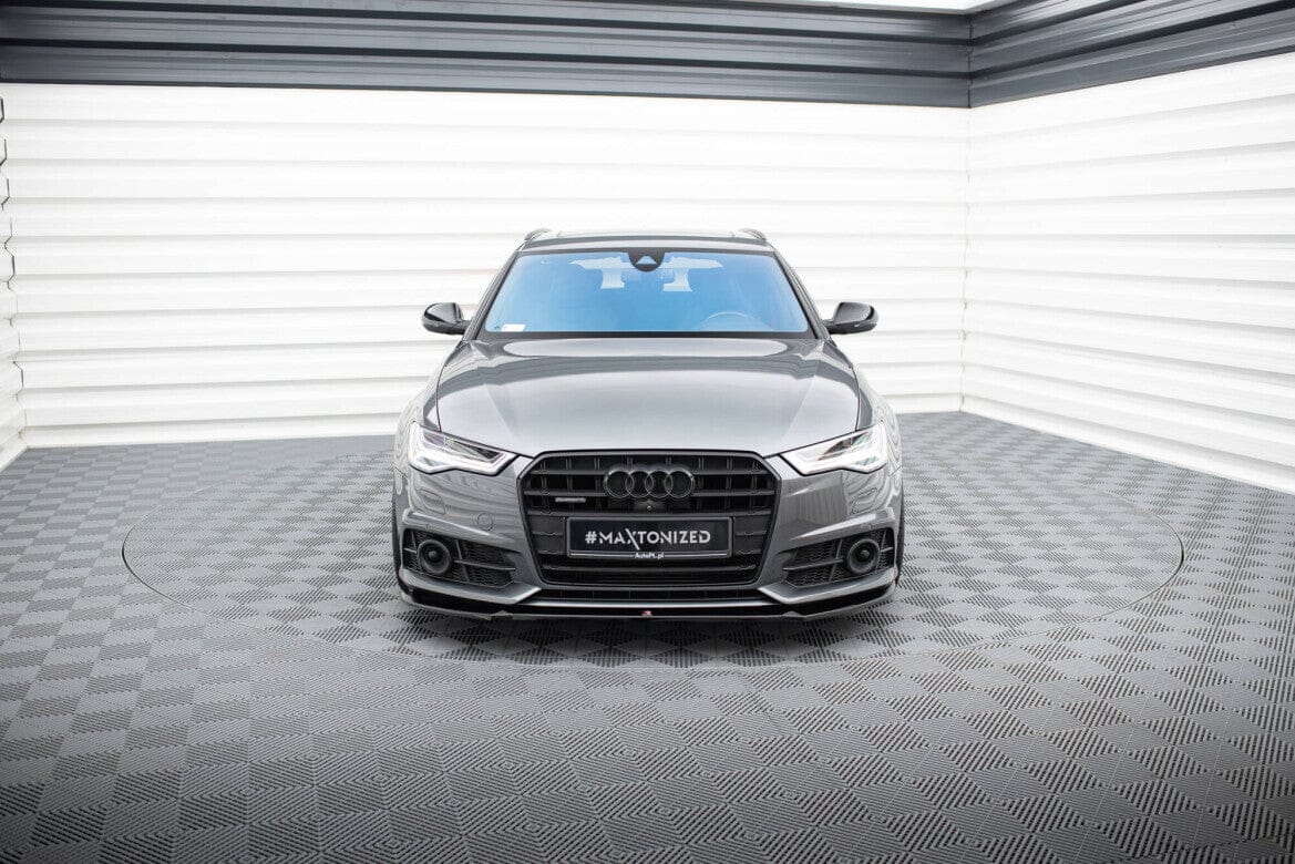 Audi S6 Facelift Frontspoiler - Frontlippe V.1 (DTC) Maxton Design 