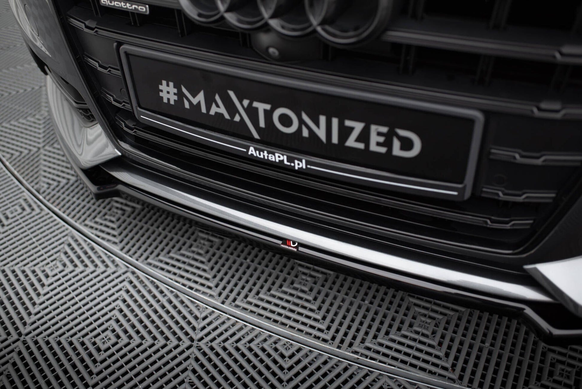 Audi S6 Facelift Frontspoiler - Frontlippe V.2 (DTC) Maxton Design 