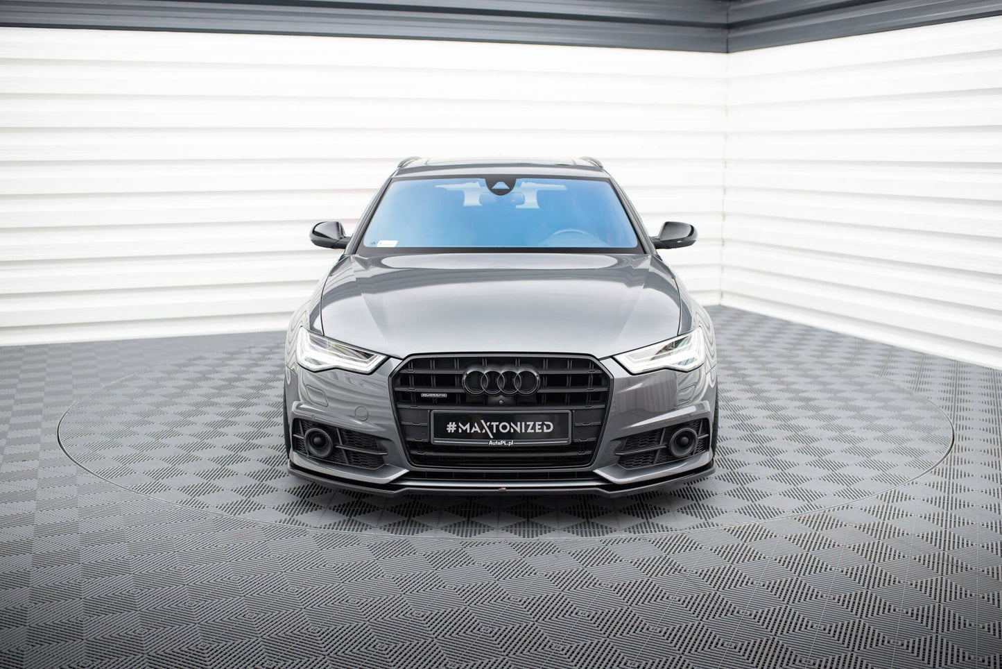 Audi S6 Facelift Frontspoiler - Frontlippe V.2 (DTC) Maxton Design 