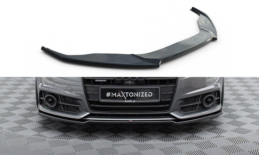 Audi S6 Facelift Frontspoiler - Frontlippe V.2 (DTC) Maxton Design 