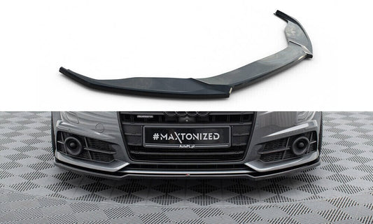 Audi S6 Facelift Frontspoiler - Frontlippe V.2 (DTC) Maxton Design 