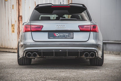 Audi S6 Facelift Heck Diffusor V.1 Maxton Design 