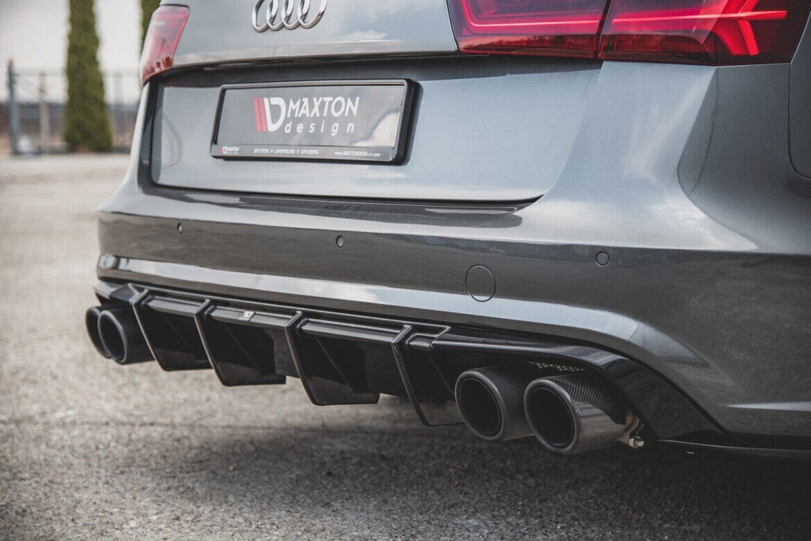 Audi S6 Facelift Heck Diffusor V.1 Maxton Design 