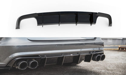Audi S6 Facelift Heck Diffusor V.1 Maxton Design 