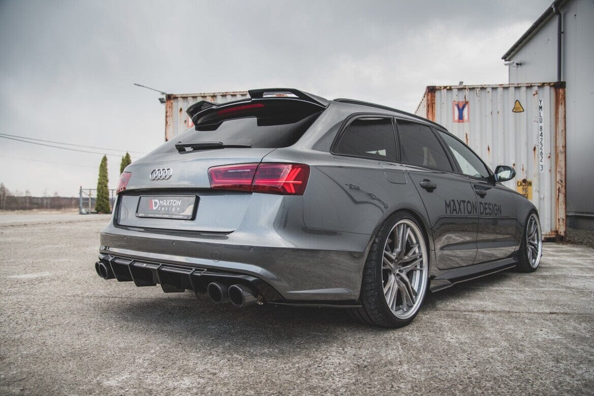 Audi S6 Facelift Heck Diffusor V.1 Maxton Design 