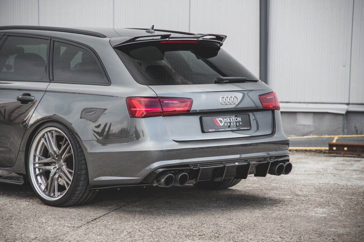 Audi S6 Facelift Heck Diffusor V.1 Maxton Design 