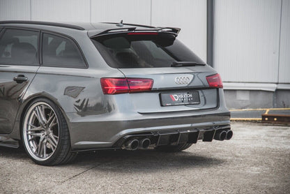 Audi S6 Facelift Heck Diffusor V.1 Maxton Design 