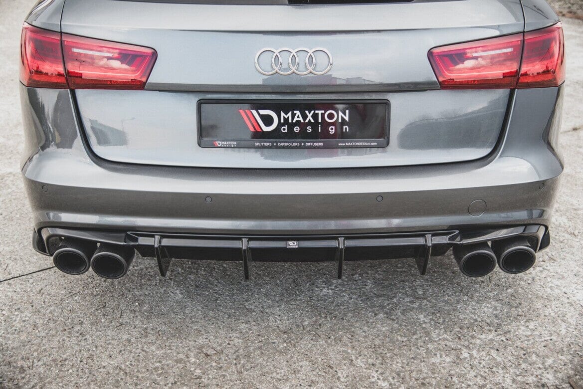 Audi S6 Facelift Heck Diffusor V.1 Maxton Design 