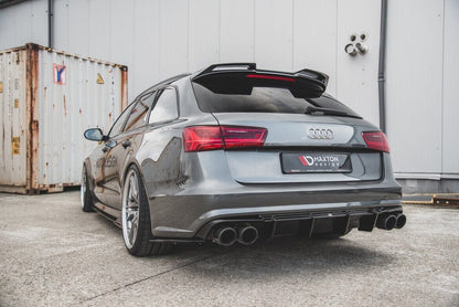 Audi S6 Facelift Heck Diffusor V.1 Maxton Design 