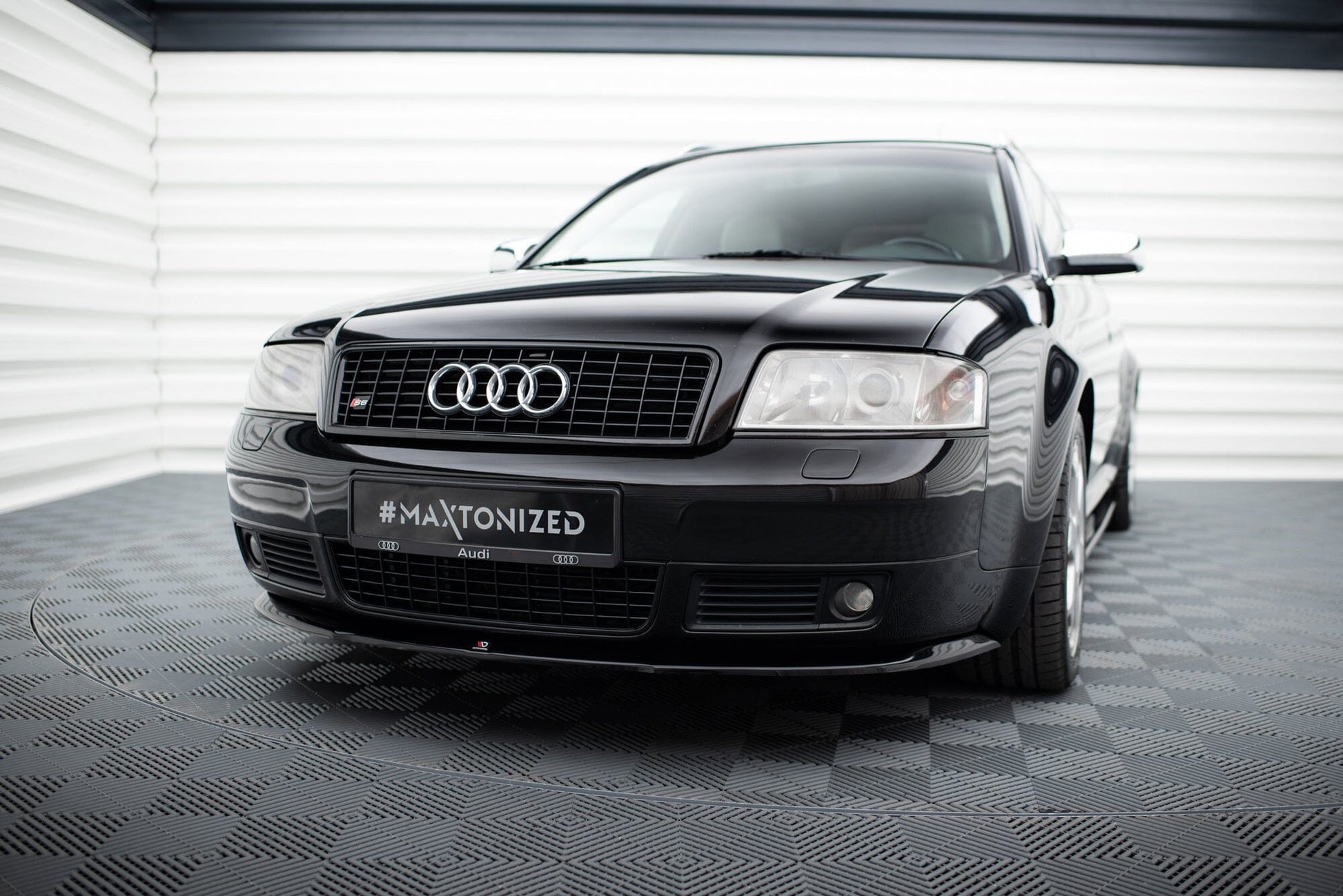 Audi S6 Frontspoiler - Frontlippe Maxton Design 