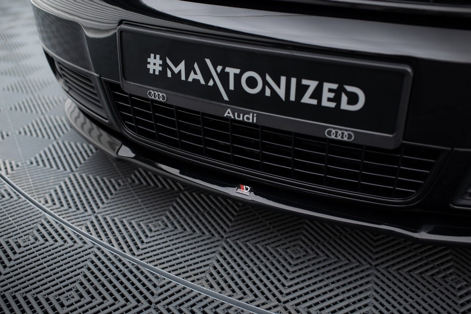 Audi S6 Frontspoiler - Frontlippe Maxton Design 