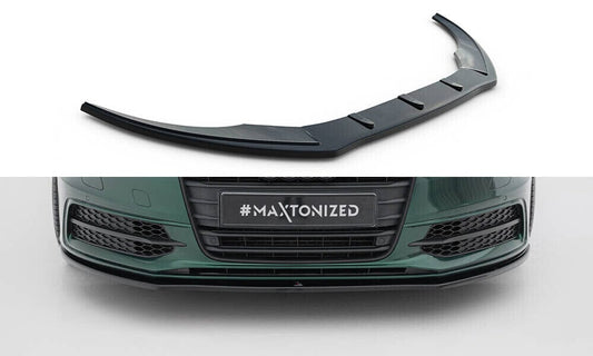 Audi S6 Frontspoiler - Frontlippe V.1 (DTC) Maxton Design 