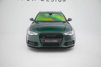 Audi S6 Frontspoiler - Frontlippe V.1 (DTC) Maxton Design 
