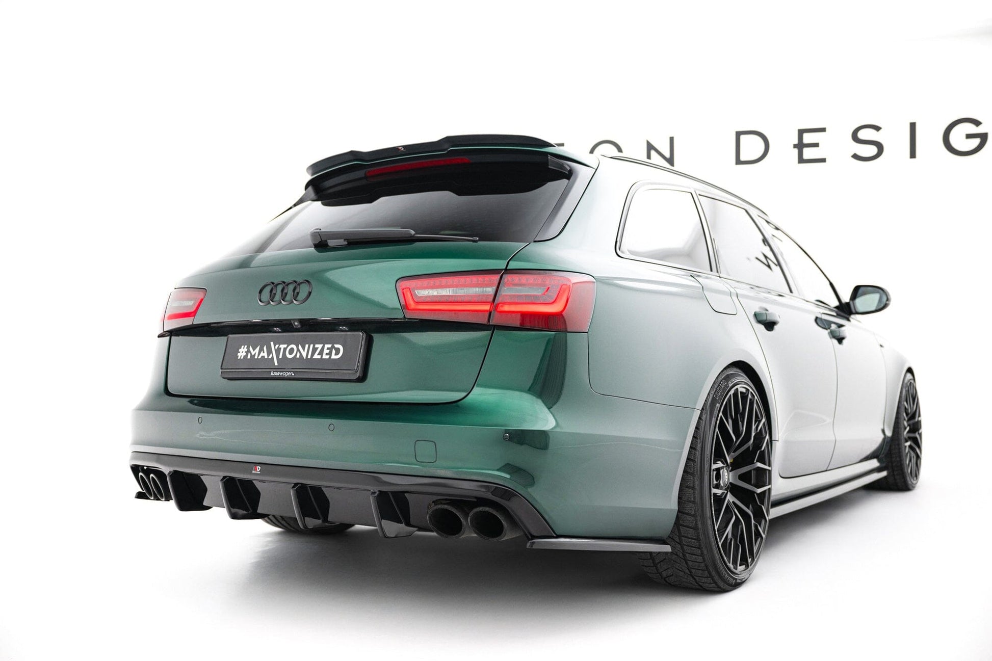 Audi S6 Heck Diffusor Maxton Design 