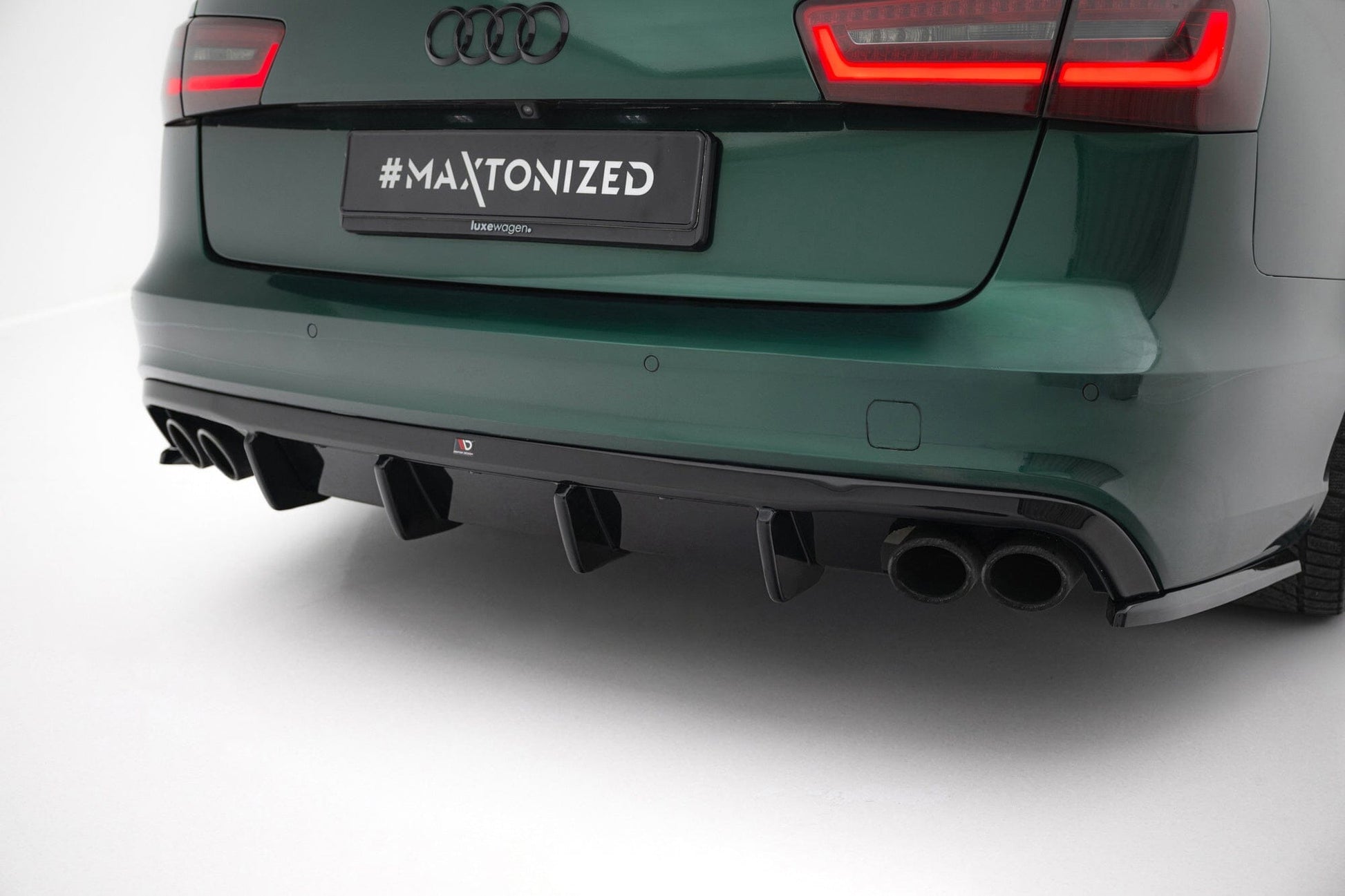 Audi S6 Heck Diffusor Maxton Design 