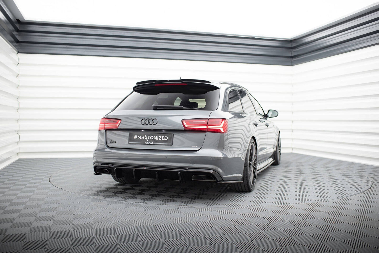 Audi S6 Heck Flaps V.2 Maxton Design 