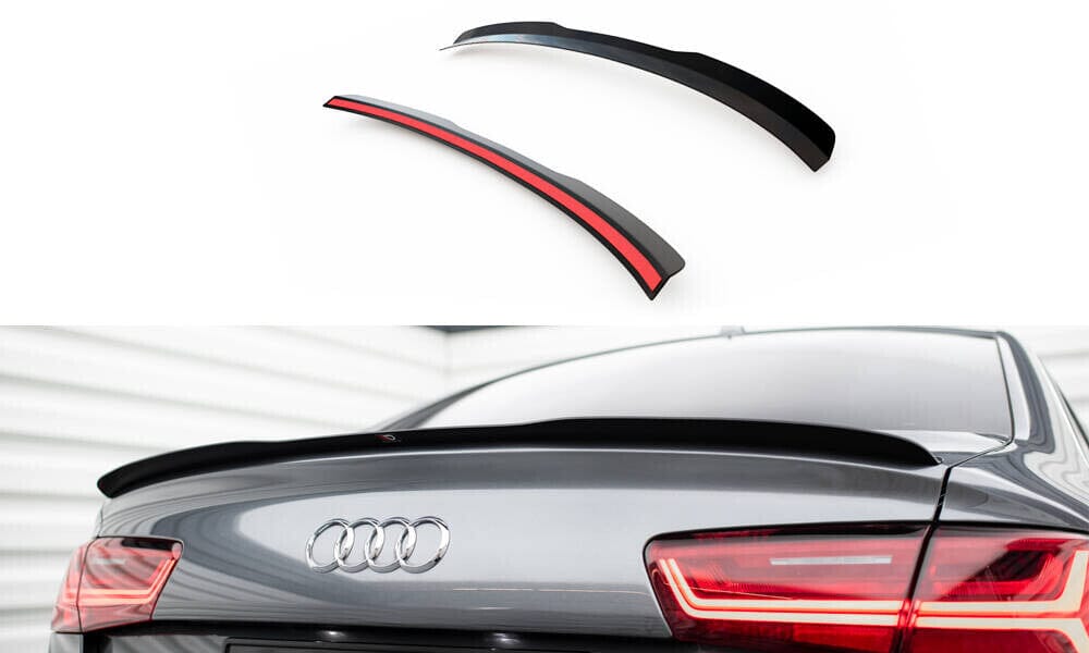 Audi S6 Limousine Heck Spoiler Maxton Design 