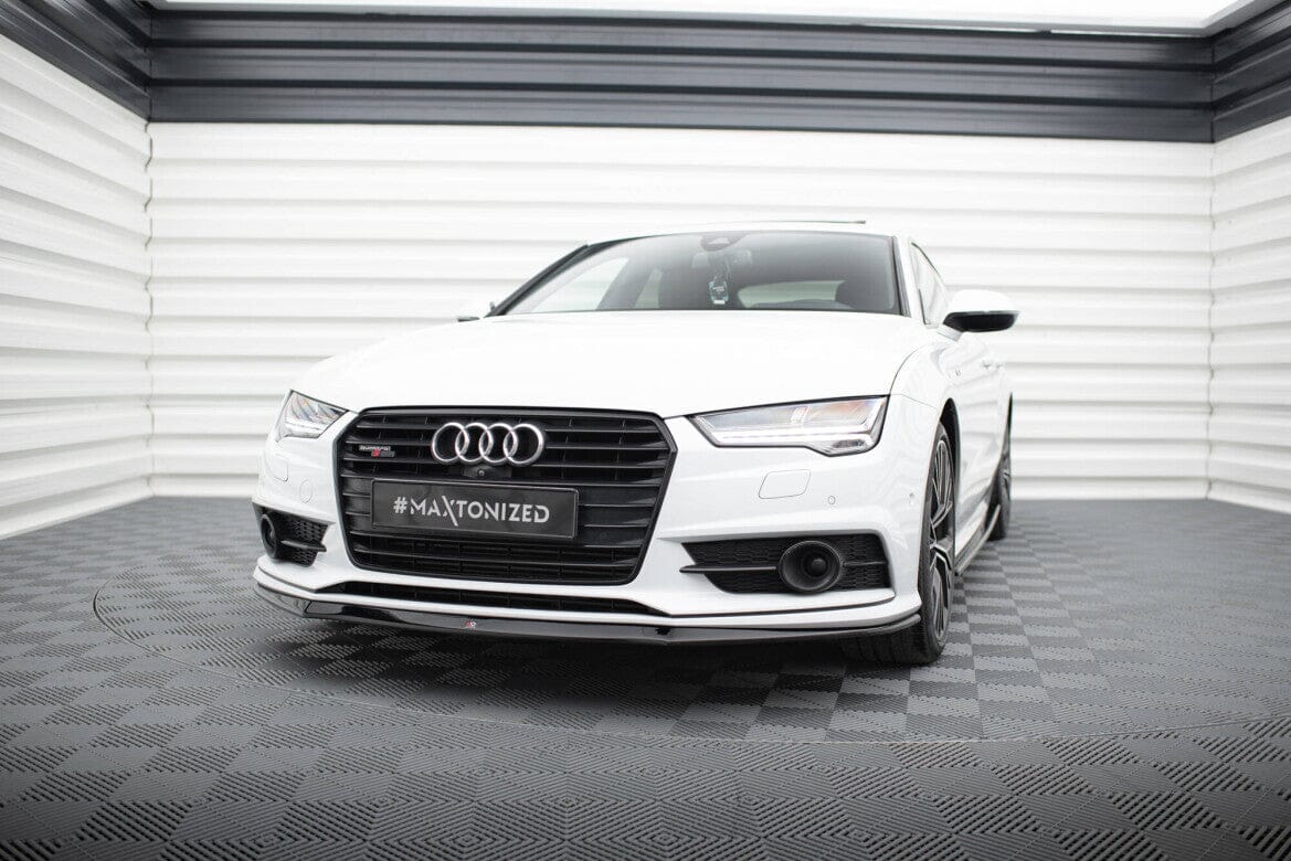 Audi S7 Facelift Frontspoiler - Frontlippe Maxton Design 