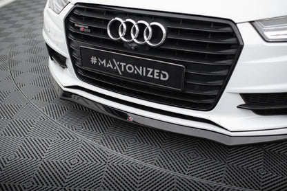 Audi S7 Facelift Frontspoiler - Frontlippe Maxton Design 