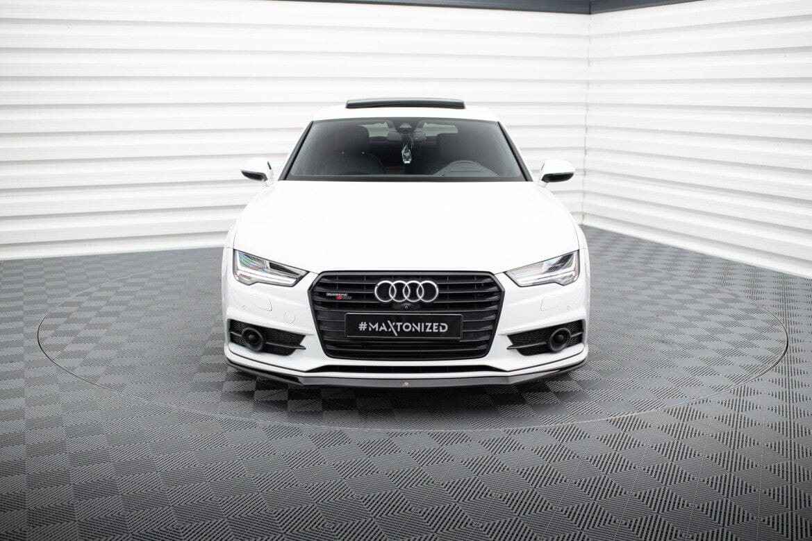 Audi S7 Facelift Frontspoiler - Frontlippe Maxton Design 
