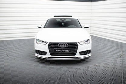 Audi S7 Facelift Frontspoiler - Frontlippe Maxton Design 