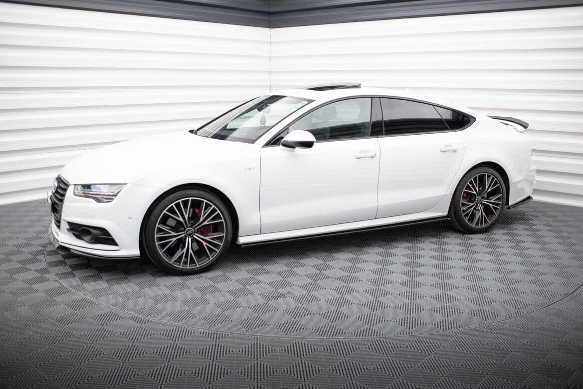Audi S7 Facelift Seitenschweller Maxton Design 