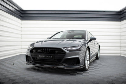 Audi S7 Frontspoiler - Frontlippe V.1 Maxton Design 