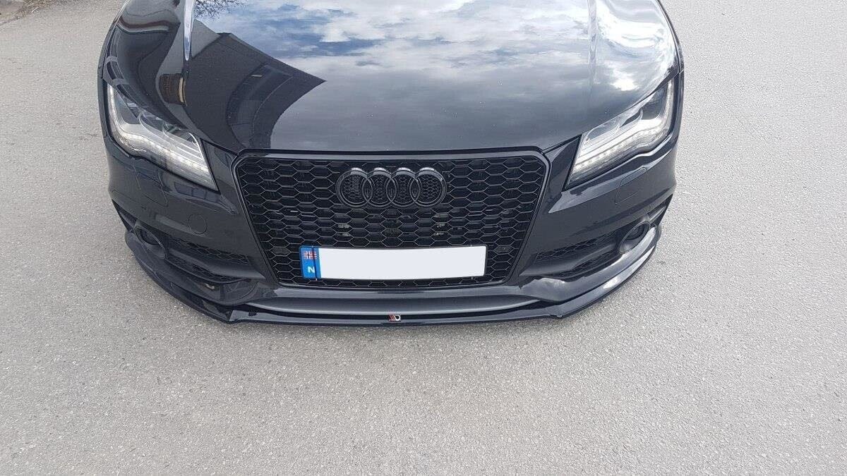 Audi S7 Frontspoiler - Frontlippe V.1 Maxton Design 